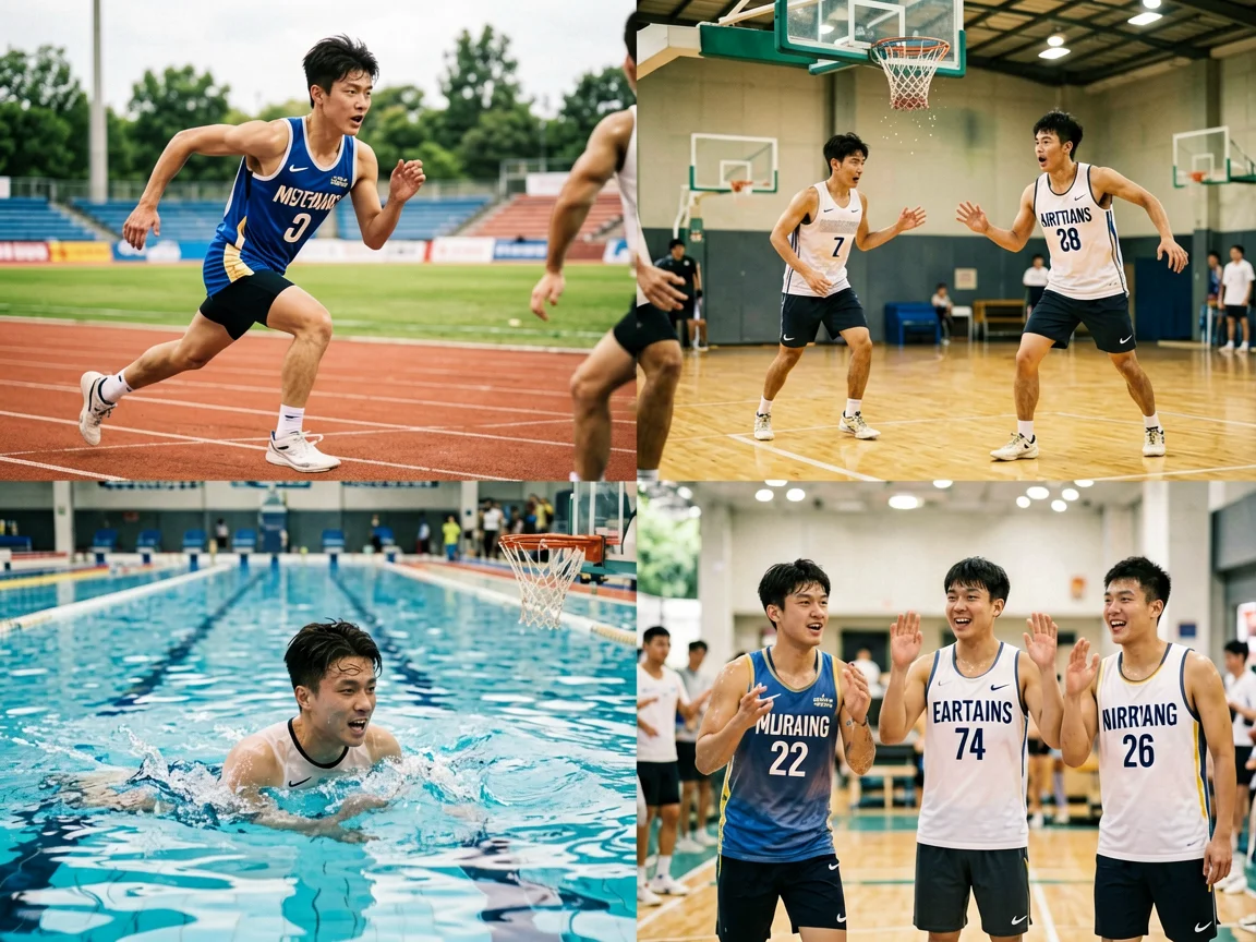 体育赛场准备,桃田贤斗